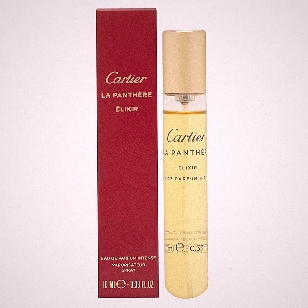 Cartier La Panthere Elixir for Women 0.33 oz Eau de Parfum Intense Travel Spray
