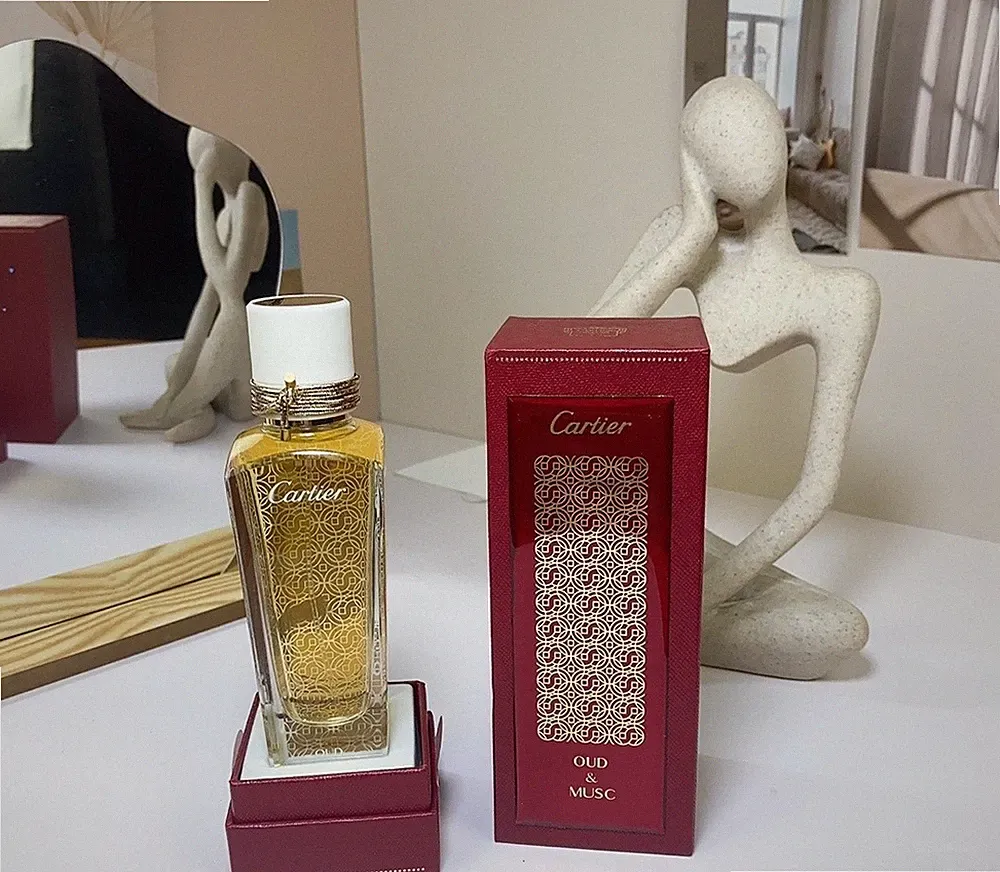 Cartier Oud & Musc Eau de Parfum 75ml Unisex Fragrance Bottle – See Photos