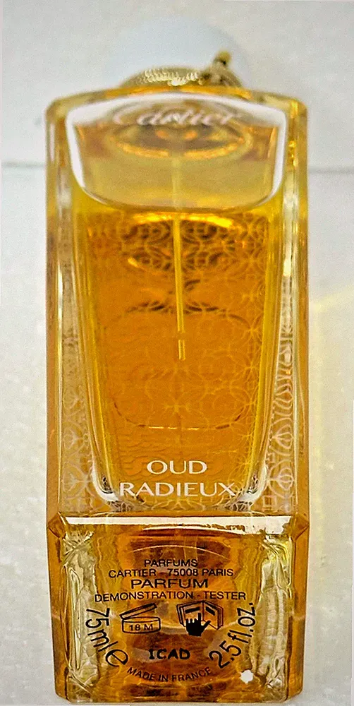 CARTIER OUD RADIEUX Unisex 2.5oz/75ml Parfum SP New Without Box
