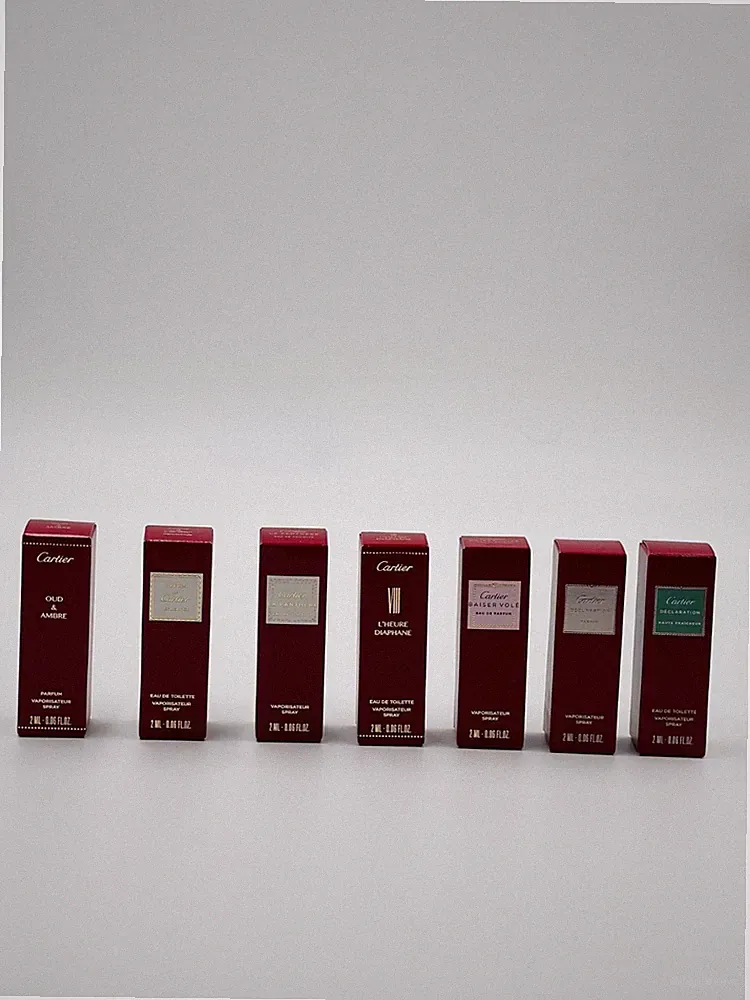 Cartier Parfum EDP EDT Travel Spray samples New In Box : You select