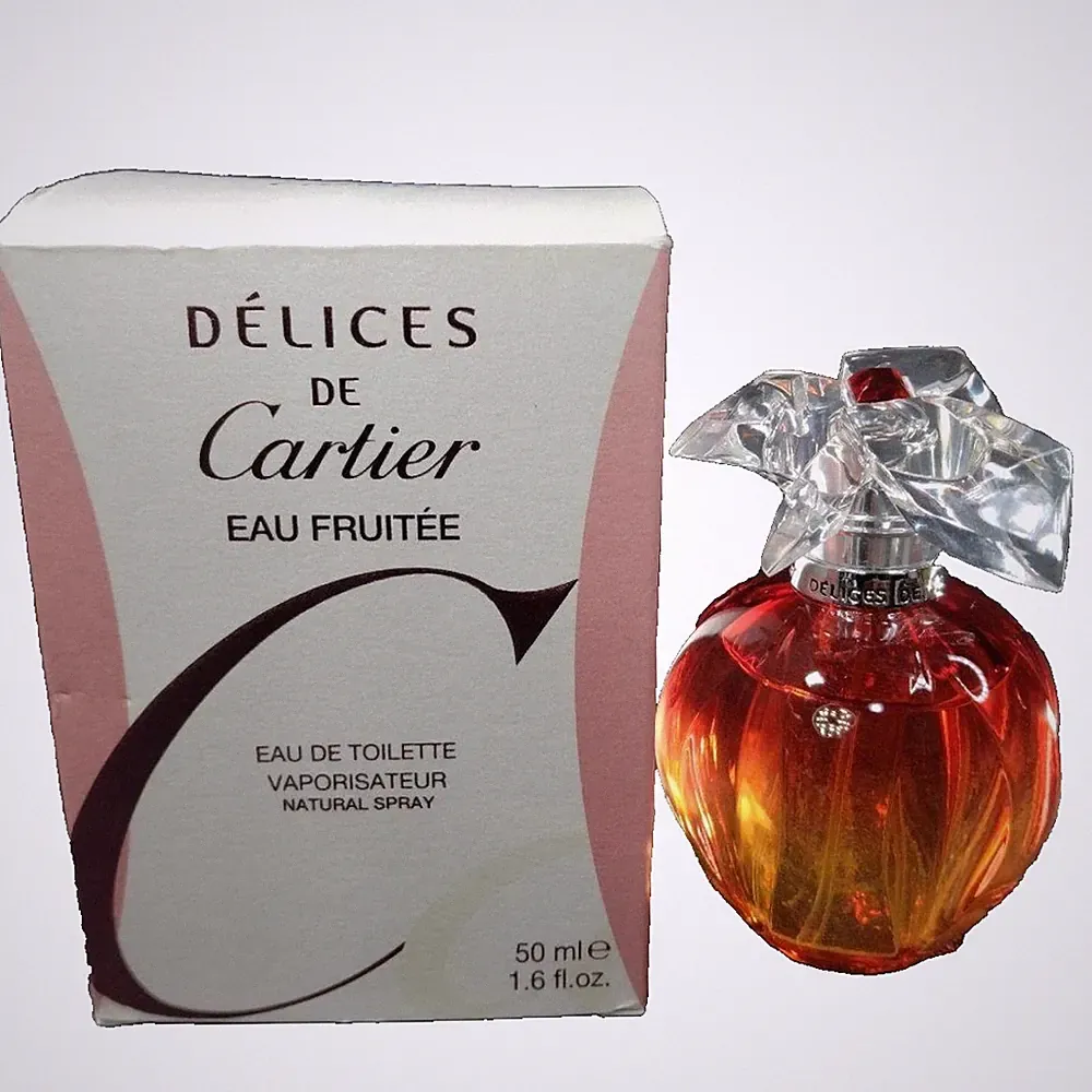 DELICES De Cartier Eau Fruitee Perfume 1.6 Oz 50ml EDT Eau De Toilette Spray NEW