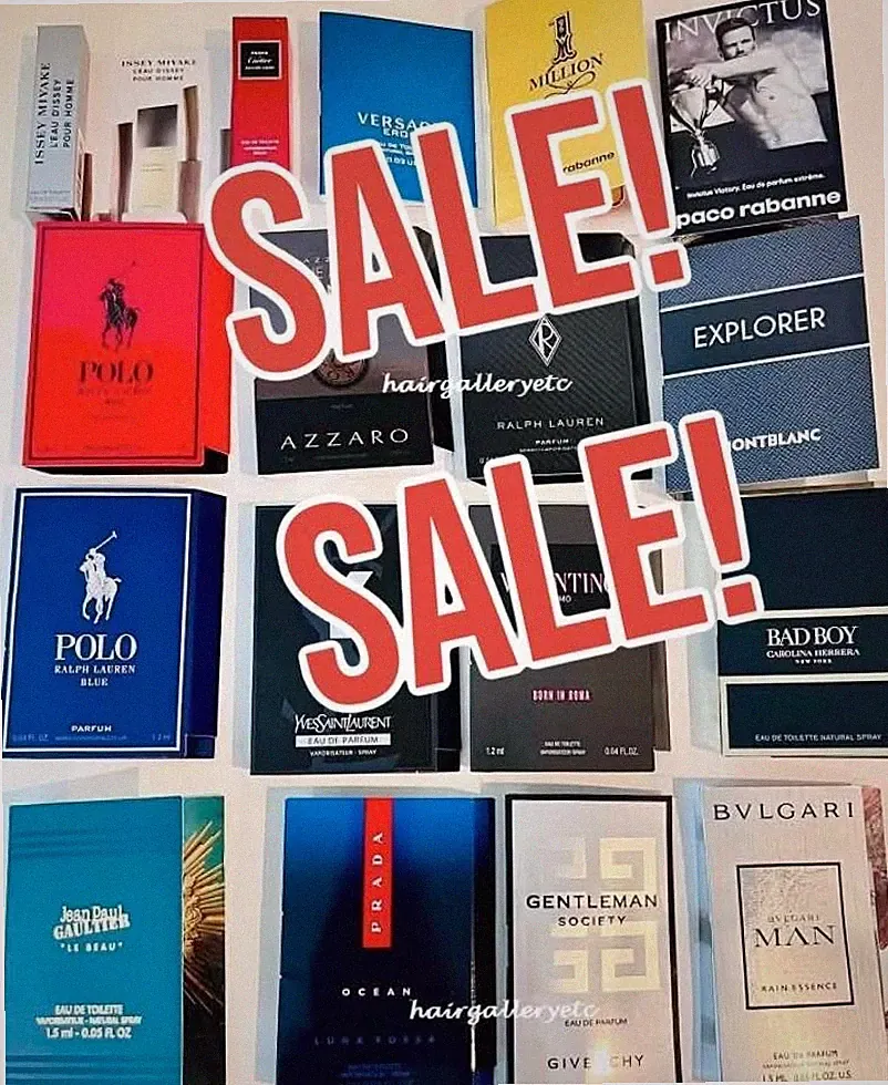 Men's Designer Perfume Sample Vials ORIGINAL 40% OFF when you Buy 2 or more