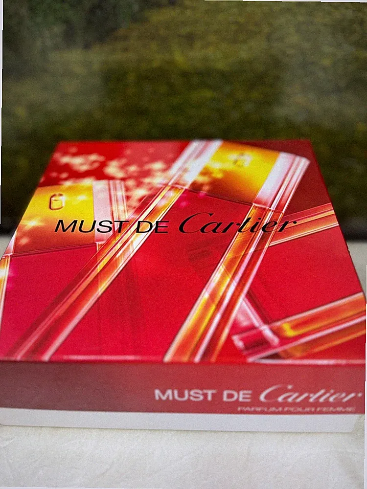 MUST DE CARTIER BY CARTIER 50ML SHOWER GEL, 30ML PARFUM SPRAY, 50ML BODY MILK