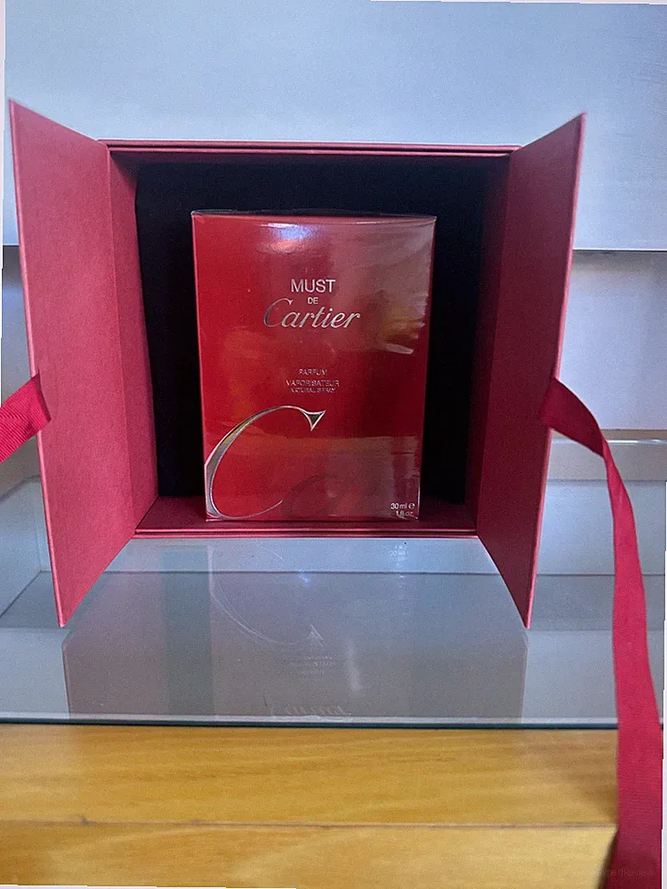 Must de Cartier Parfum Spray 30ml Perfume Extrait with Exquisite Catier Gift Box