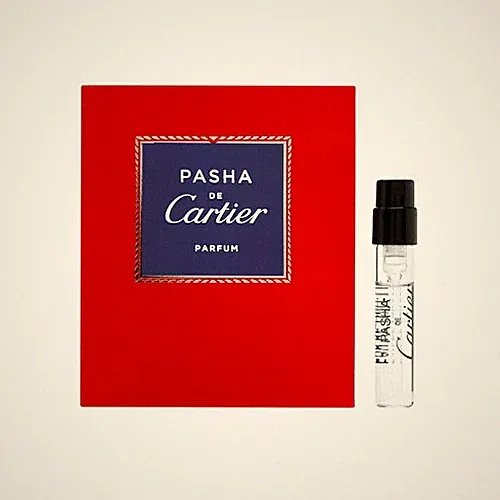 Pasha de Cartier 0.05 oz Parfum Cologne Vial for Men Brand New