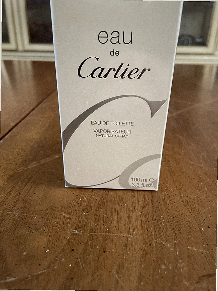 RARE Cartier Eau de Cartier EDT Spray 100ml 3.3oz Unisex VINTAGE New in Box