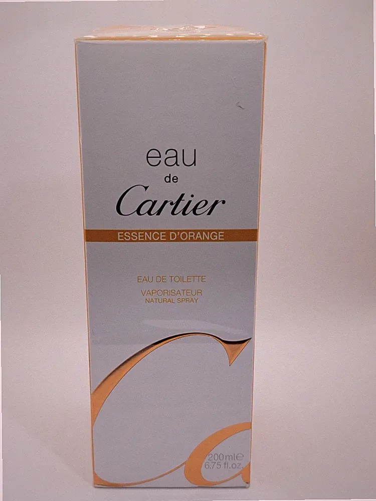 RARE**CARTIER EAU DE CARTIER ESSENCE D'ORANGE EAU DE TOILETTE SPRAY 200ML/6.75OZ