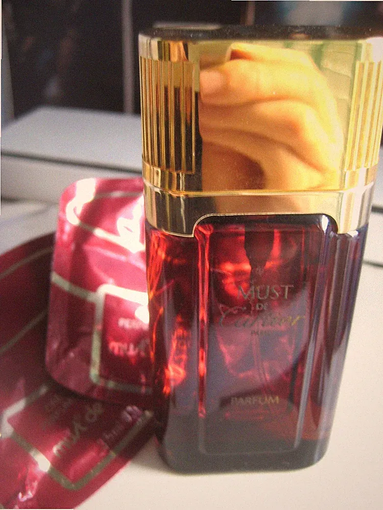 🎁Vintage 1 oz **PARFUM Spray Must de Cartier Pure Perfume 30ml